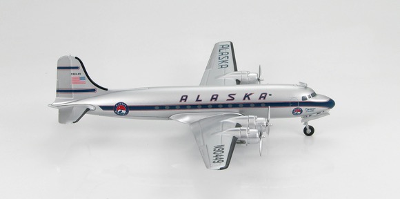 ブリキ　飛行機　ノースウェスト　DC4 Alaska DC-4 Crash 1957